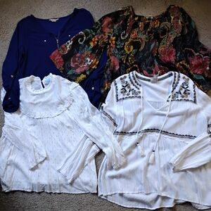 Bundle Of Women's Blouses (4)